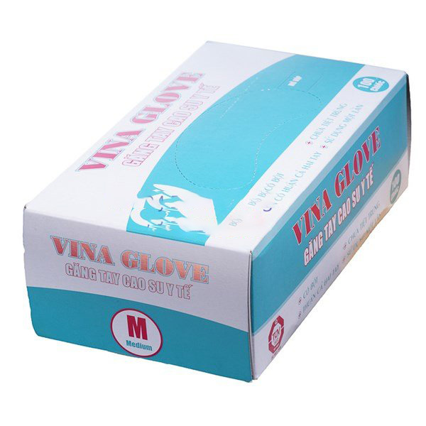 GĂNG TAY CAO SU Y TẾ VINA GLOVE