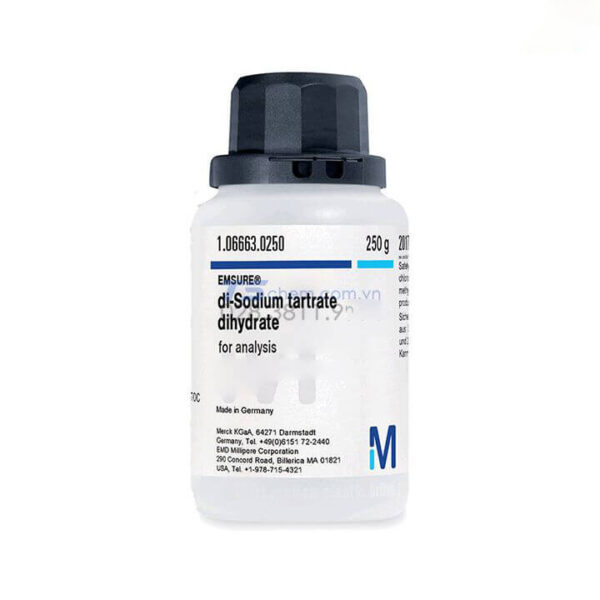 Hóa chất: di-Sodium tartrate dihydrate – 106663 – Merck
