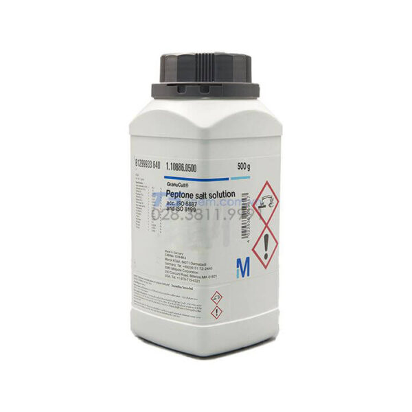 Peptone salt solution (Maximum recovery diluent) 500G – 1125350500 – Merck