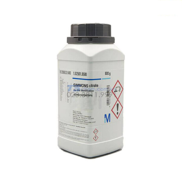 Simmons Citrate Agar For The Identificat 500G – 1025010500 – Merck