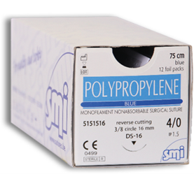 CHỈ KHÂU KHÔNG TIÊU ĐƠN SỢI CÁC SỐ - POLYPROPYLENE