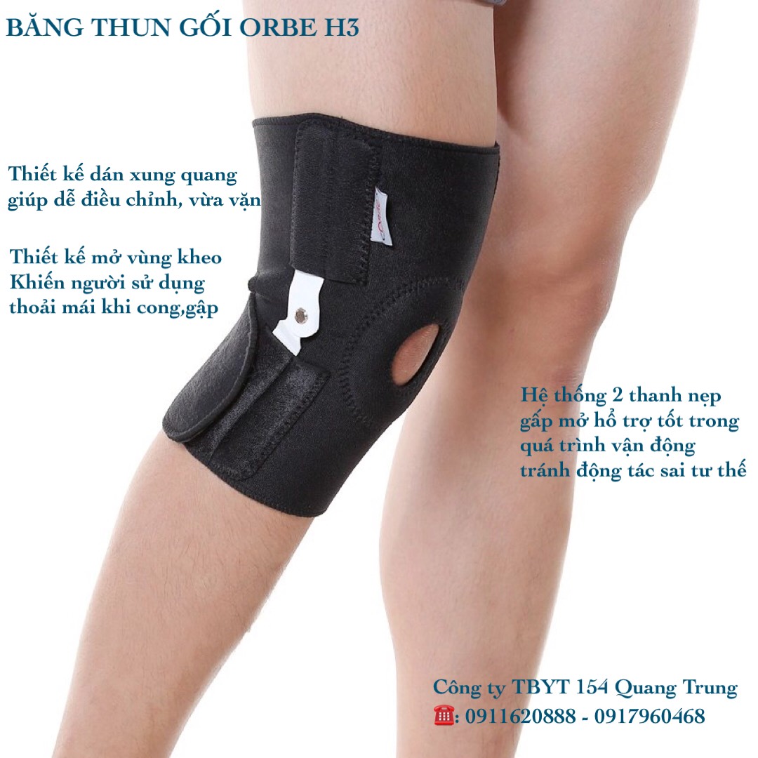 Băng thun gối ORBE H3 - Ảnh 2
