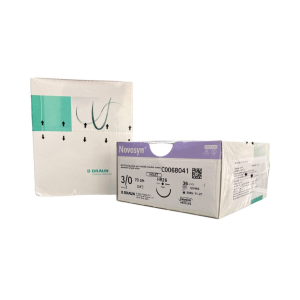Alternative view of CHỈ PHẪU THUẬT B.BRAUN NOVOSYN VIOLET SỐ 3/0 – C0068041