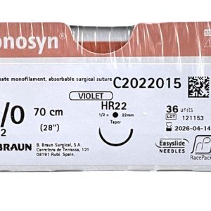 CHỈ PHẪU THUẬT B.BRAUN MONOSYN VIOLET SỐ 3/0 – C2022015