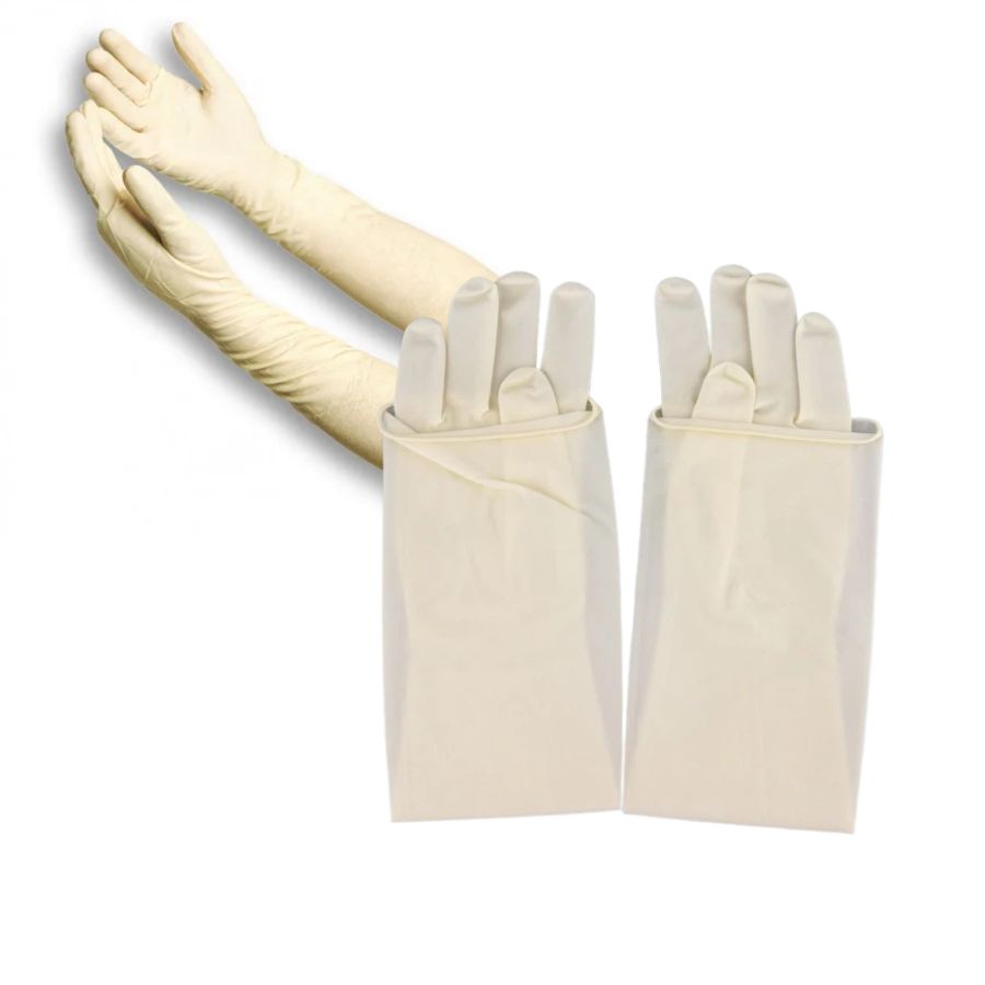GĂNG TAY SẢN KHOA CHƯA TT 45CM MERUFA (CÓ BỘT) - Ảnh 4