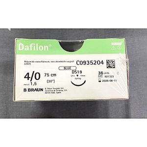 CHỈ PHẪU THUẬT B.BRAUN DAFILON BLUE Số 4/0 – C0935204