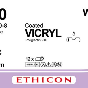 CHỈ PHẪU THUẬT COATED VICRYL SỐ 8/0 W9559