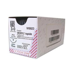 CHỈ PHẪU THUẬT VICRYL RAPIDE SỐ 3/0 W9923