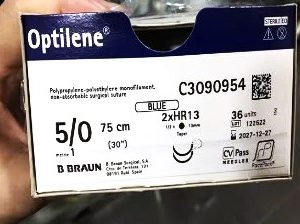 CHỈ PHẪU THUẬT B.BRAUN OPTILENE SỐ 5/0 – C3090954