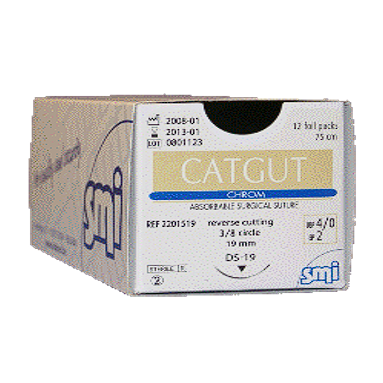 CHỈ KHÂU CATGUT CHROM SMI