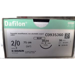 CHỈ PHẪU THUẬT B.BRAUN DAFILON BLUE SỐ 2/0 – C0935360