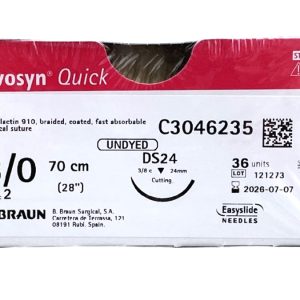 CHỈ PHẪU THUẬT B.BRAUN NOVOSYN QUICK UNDY SỐ 3/0 – C3046235