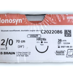 CHỈ PHẪU THUẬT B.BRAUN MONOSYN VIOLET SỐ 2/0 – C2022086