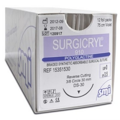 CHỈ TỰ TIÊU POLYGLACTINE SURGICRYL 910 (SMI)