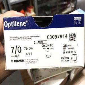 CHỈ PHẪU THUẬT B.BRAUN OPTILENE SỐ 7/0 – C3097914