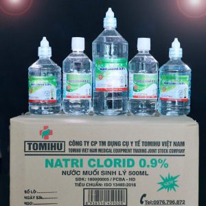 Alternative view of NƯỚC MUỐI SINH LÝ NATRICLORID 0,9% 500ML, 1L